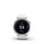 Left. Garmin - epix Pro (Gen 2) Standard Edition 42mm Fiber-Reinforced Polymer - Silver with Whitestone Band.