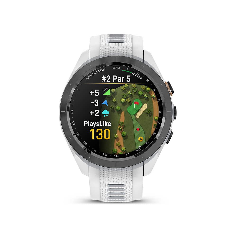 Garmin Approach S70 GPS Smartwatch 42mm Ceramic Black Ceramic