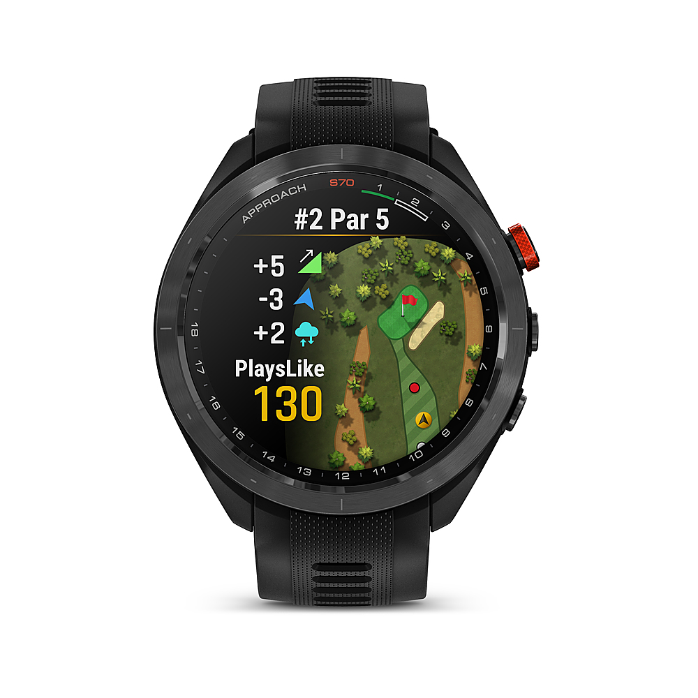 Garmin Approach S70 GPS Smartwatch 47mm Ceramic Black Ceramic