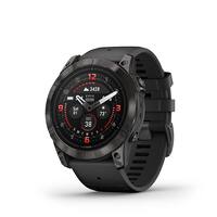 Garmin - epix Pro (Gen 2) Sapphire Edition 51mm Fiber-Reinforced Polymer - Carbon Gray DLC Titanium with Black Band - Front_Zoom