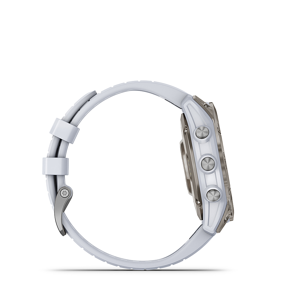 Garmin Epix Pro (Gen 2) - Sapphire Edition Smartwatch 47mm Titanium Case  with Whitestone Band