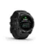 Angle. Garmin - epix Pro (Gen 2) Standard Edition 47mm Fiber-Reinforced Polymer - Slate Gray with Black Band.
