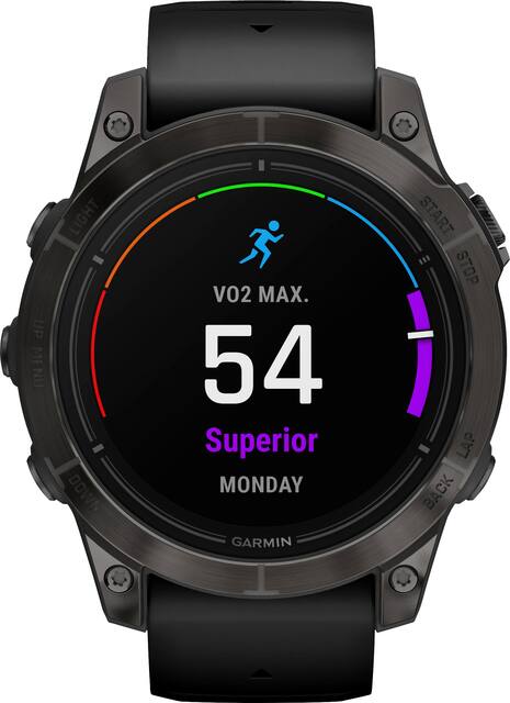 Garmin epix Pro (Gen 2) Sapphire Edition 47mm Fiber-reinforced polymner  Carbon Gray DLC Titanium with Black Band 010-02803-10 - Best Buy