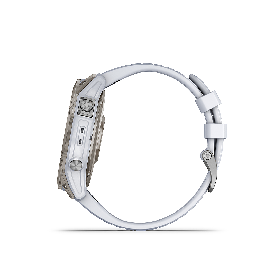 Garmin EPIX PRO Gen 2 (51mm) Sapphire Titanium With Whitestone Band  010-02804-11 - First Class Watches™ USA