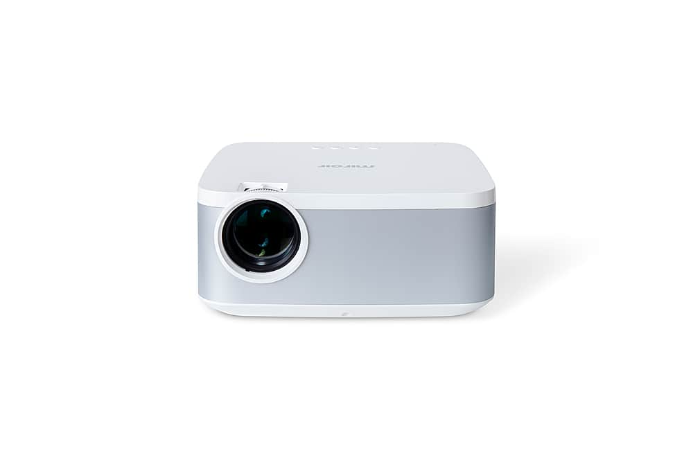 Miroir - Refurbished L500S Wireless Projector with SYNQ TV - White - Front_Zoom