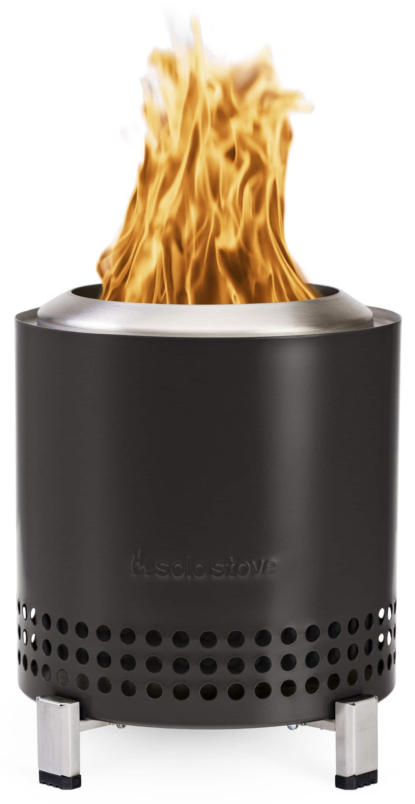 Solo Stove - Mesa XL Firepit - Black - Front_Zoom