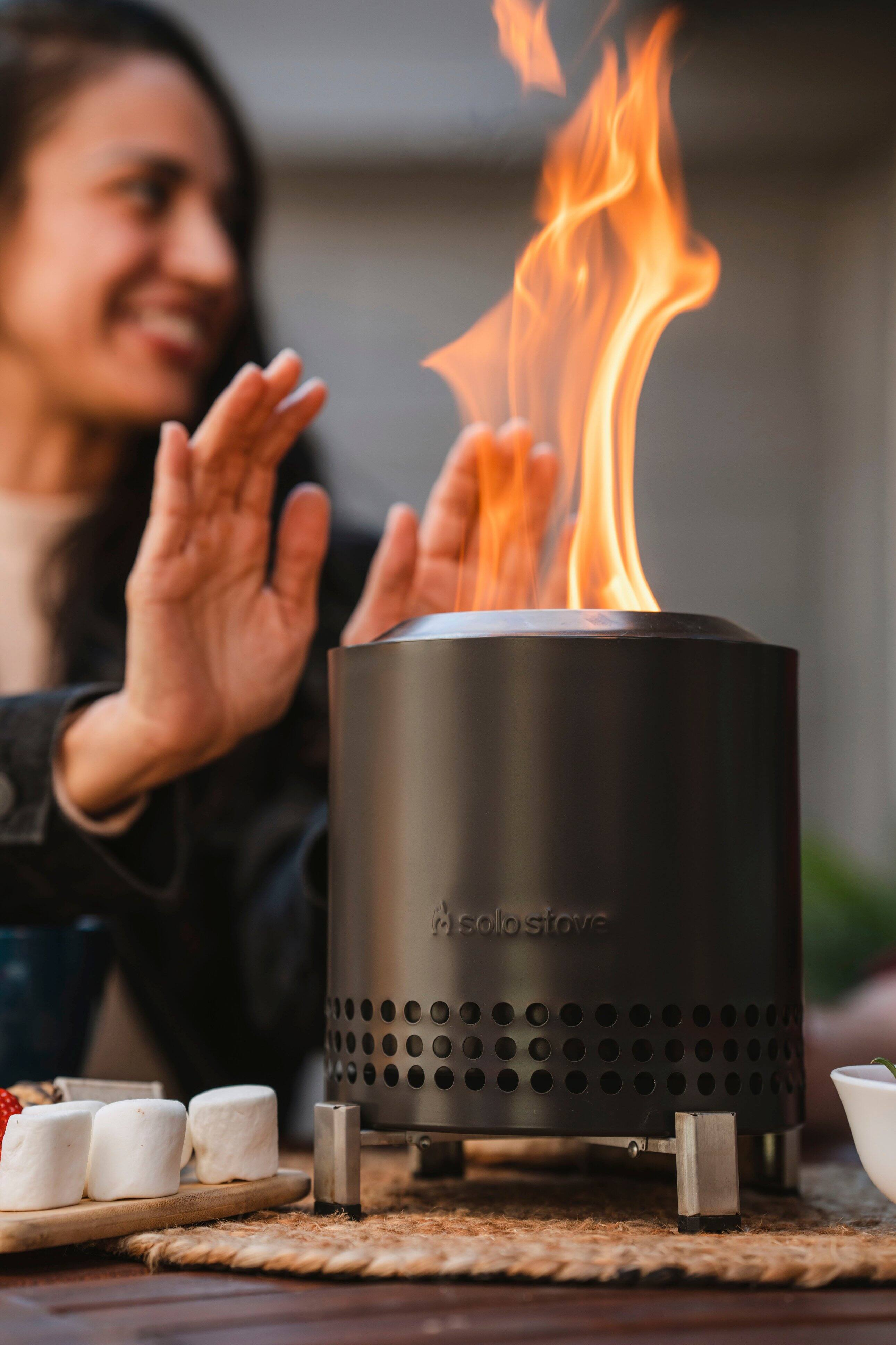 Mesa Fire Solo Smokeless Fire Pit Amazon Mesa Tabletop Fire Pit