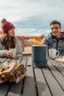 Alt View 13. Solo Stove - Mesa Firepit - Blue.