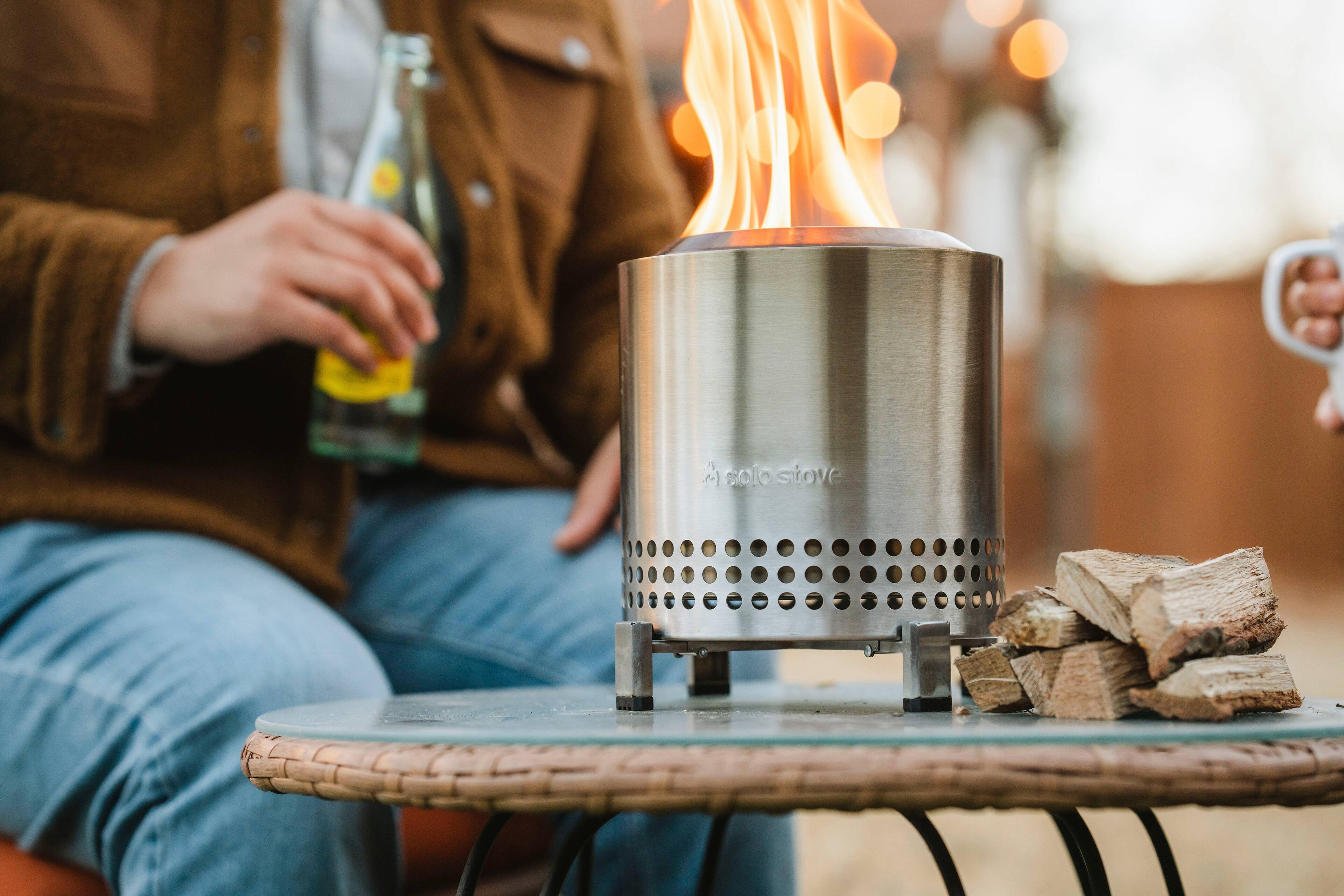 Solo Stove Mesa XL Firepit Stainless Steel SSMESA-XL-SS Best Buy