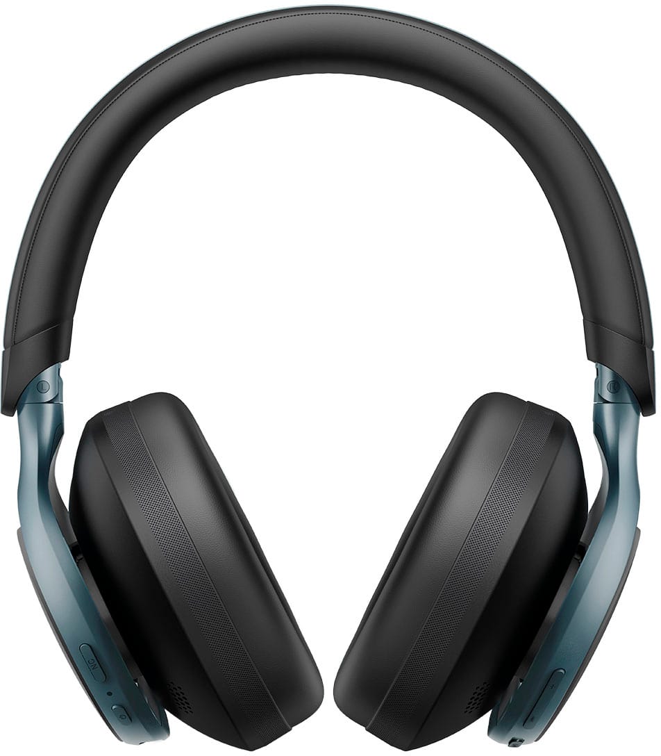 Alt View 14. Soundcore - by Anker Space One True Wireless Noise Cancelling Over-the-Ear Headphones - Black.