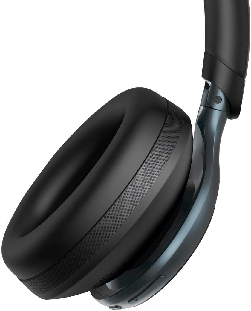 Alt View 11. Soundcore - by Anker Space One True Wireless Noise Cancelling Over-the-Ear Headphones - Black.