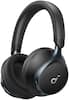 Front. Soundcore - by Anker Space One True Wireless Noise Cancelling Over-the-Ear Headphones - Black.