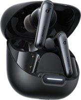 Soundcore - by Anker Liberty 4 NC Noise Canceling True Wireless Earbud Headphones - Black - Front_Zoom