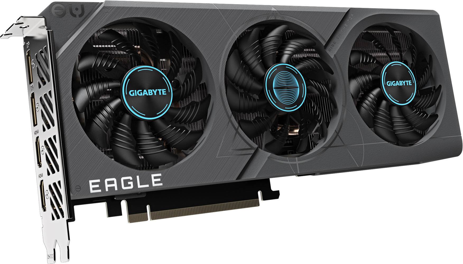 GIGABYTE GeForce RTX 4060 OC Low Profile 8G Graphics Card, 3x