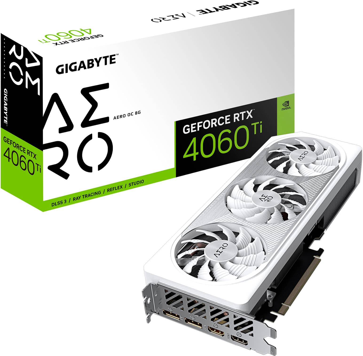 GIGABYTE NVIDIA GeForce RTX 4060 Ti AERO OC 8GB GDDR6 PCI Express