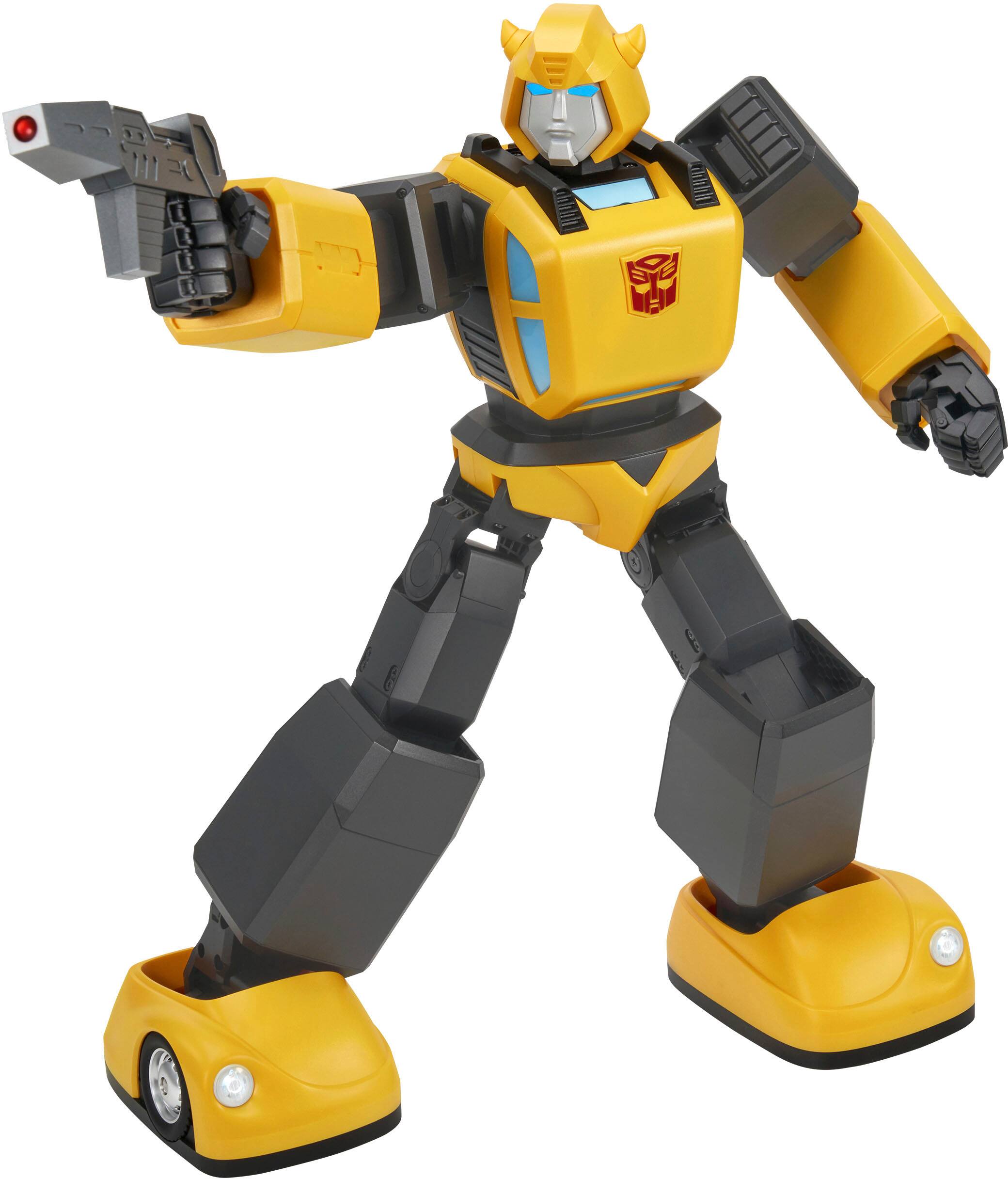Angle. Robosen - Transformers Bumble Bee Performance G1 - Yellow.