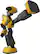 Alt View 11. Robosen - Transformers Bumble Bee Performance G1 - Yellow.