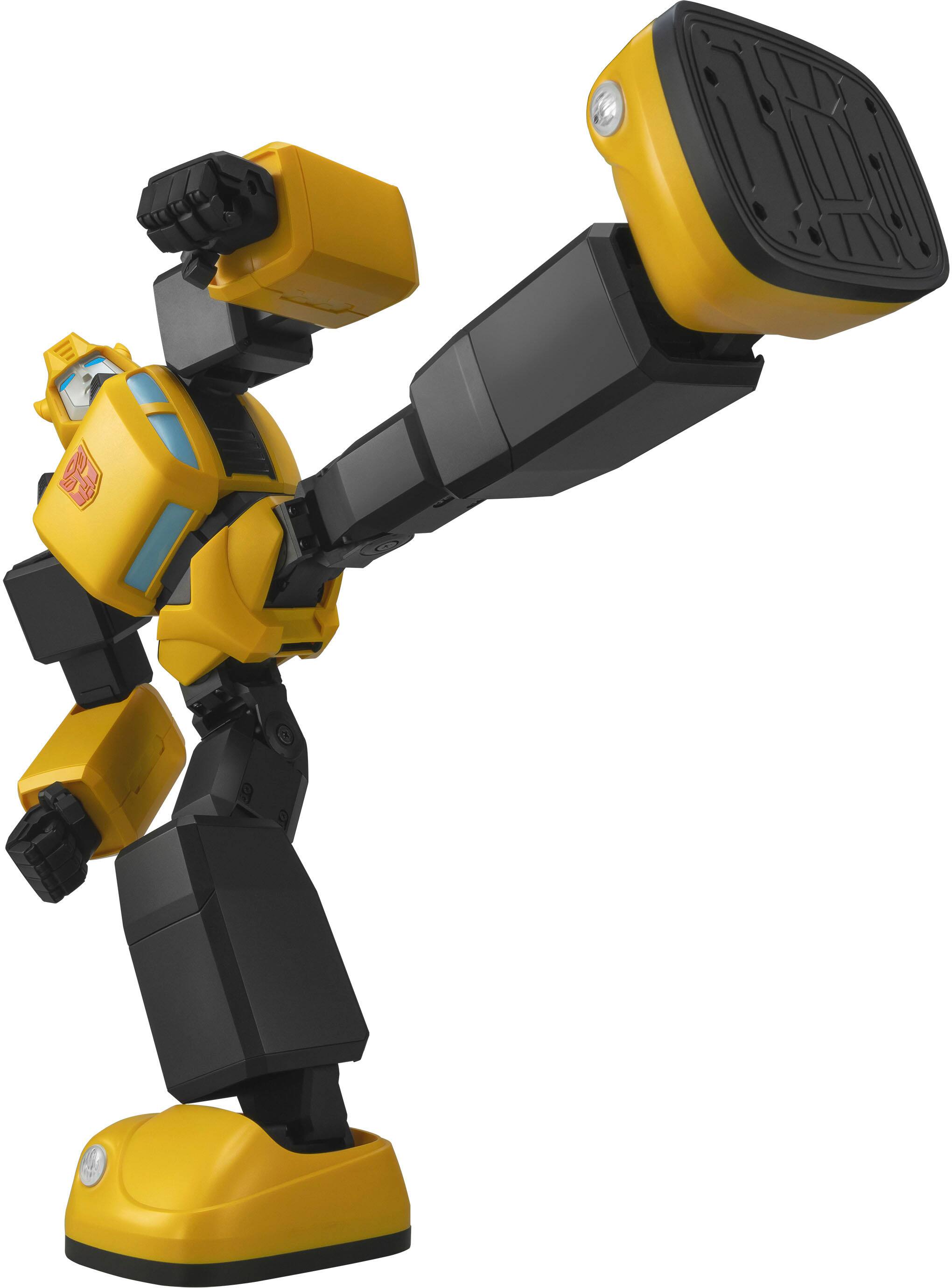 Alt View 11. Robosen - Transformers Bumble Bee Performance G1 - Yellow.