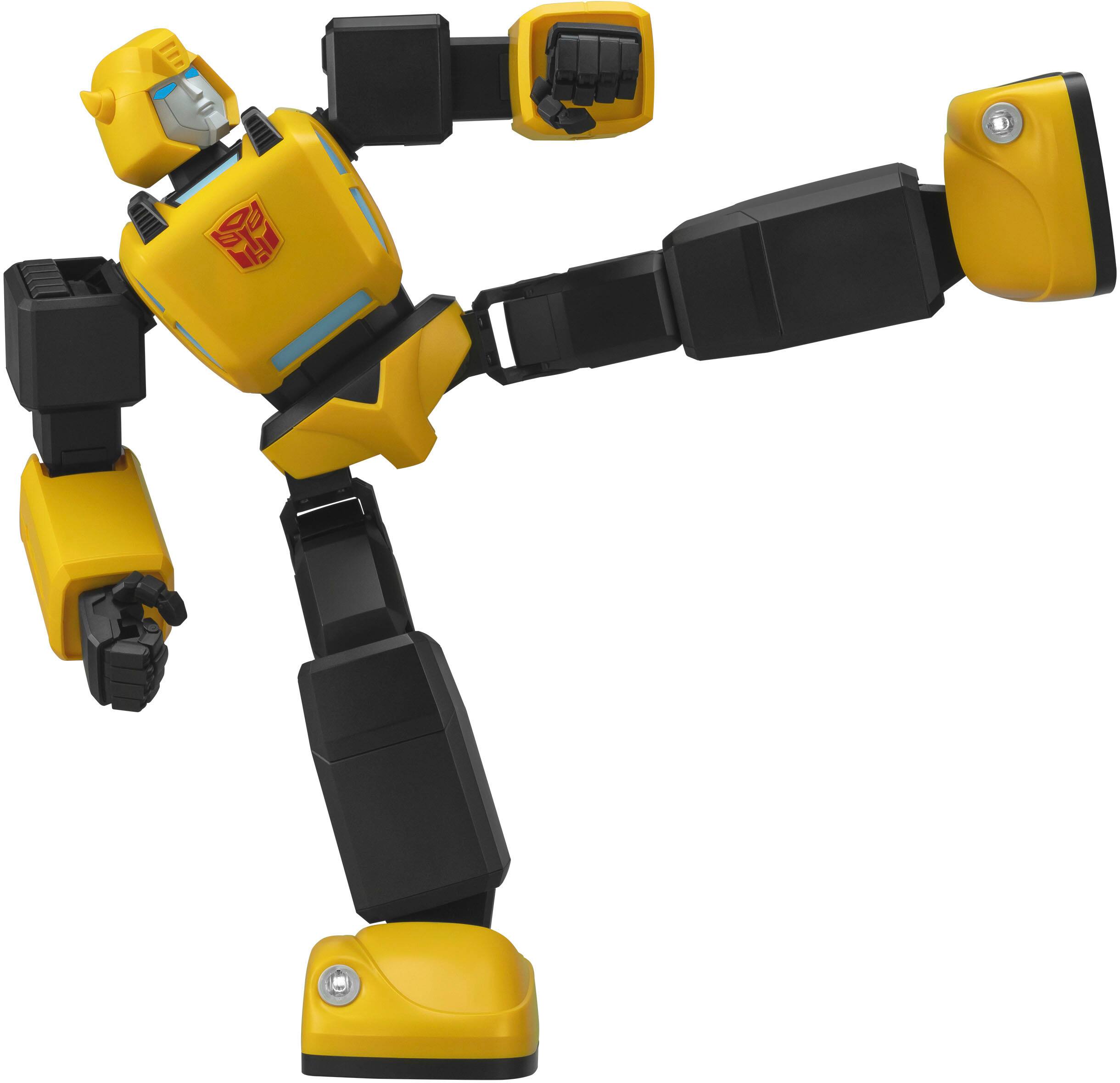 Alt View 12. Robosen - Transformers Bumble Bee Performance G1 - Yellow.