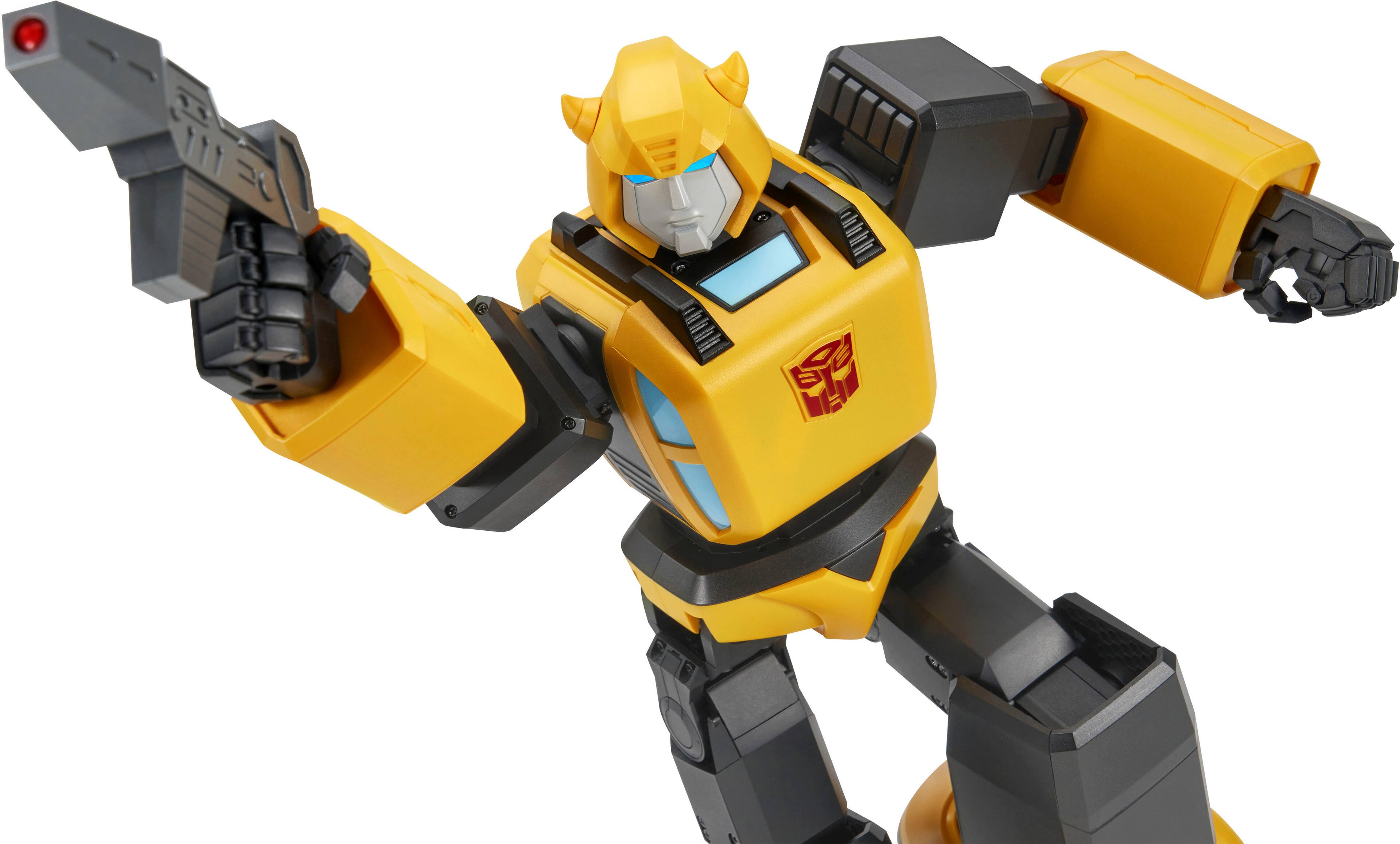 Alt View 15. Robosen - Transformers Bumble Bee Performance G1 - Yellow.