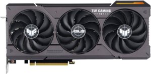 ASUS - NVIDIA GeForce RTX 4060 Ti TUF 8GB GDDR6 PCI Express 4.0 Graphics Card - Black - Front_Zoom
