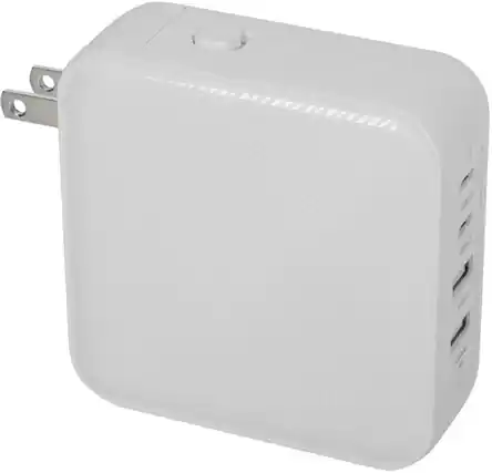 Front. Targus - 100W GaN Wall Charger - White.