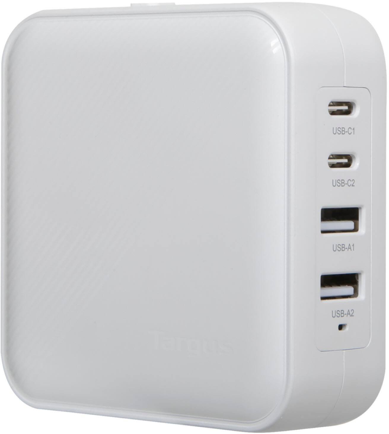 Alt View 12. Targus - 100W GaN Wall Charger - White.