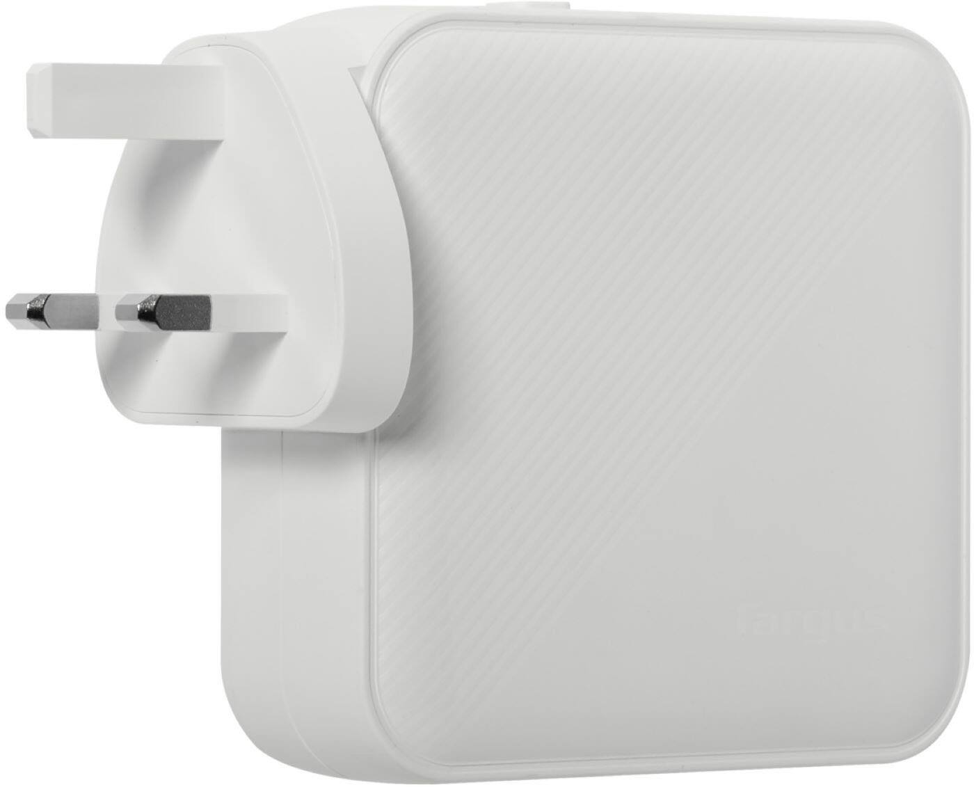 Alt View 16. Targus - 100W GaN Wall Charger - White.