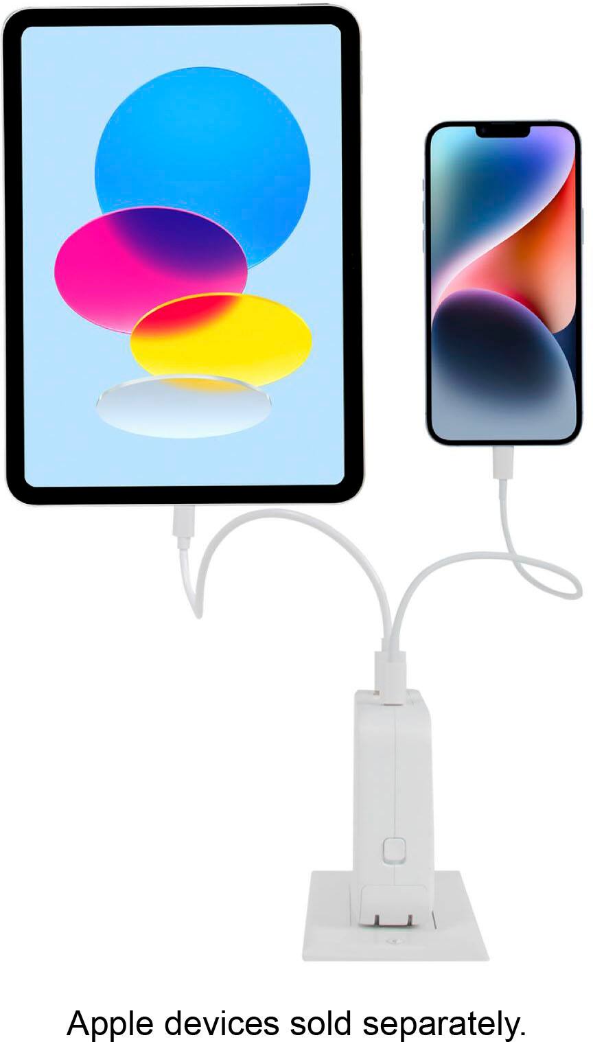 Alt View 18. Targus - 100W GaN Wall Charger - White.
