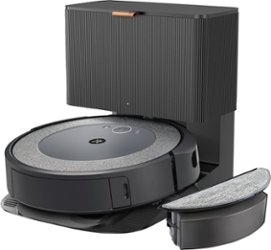 iRobot Roomba Combo i5+ Self-Emptying Robot Vacuum & Mop - Woven Neutral - Front_Zoom