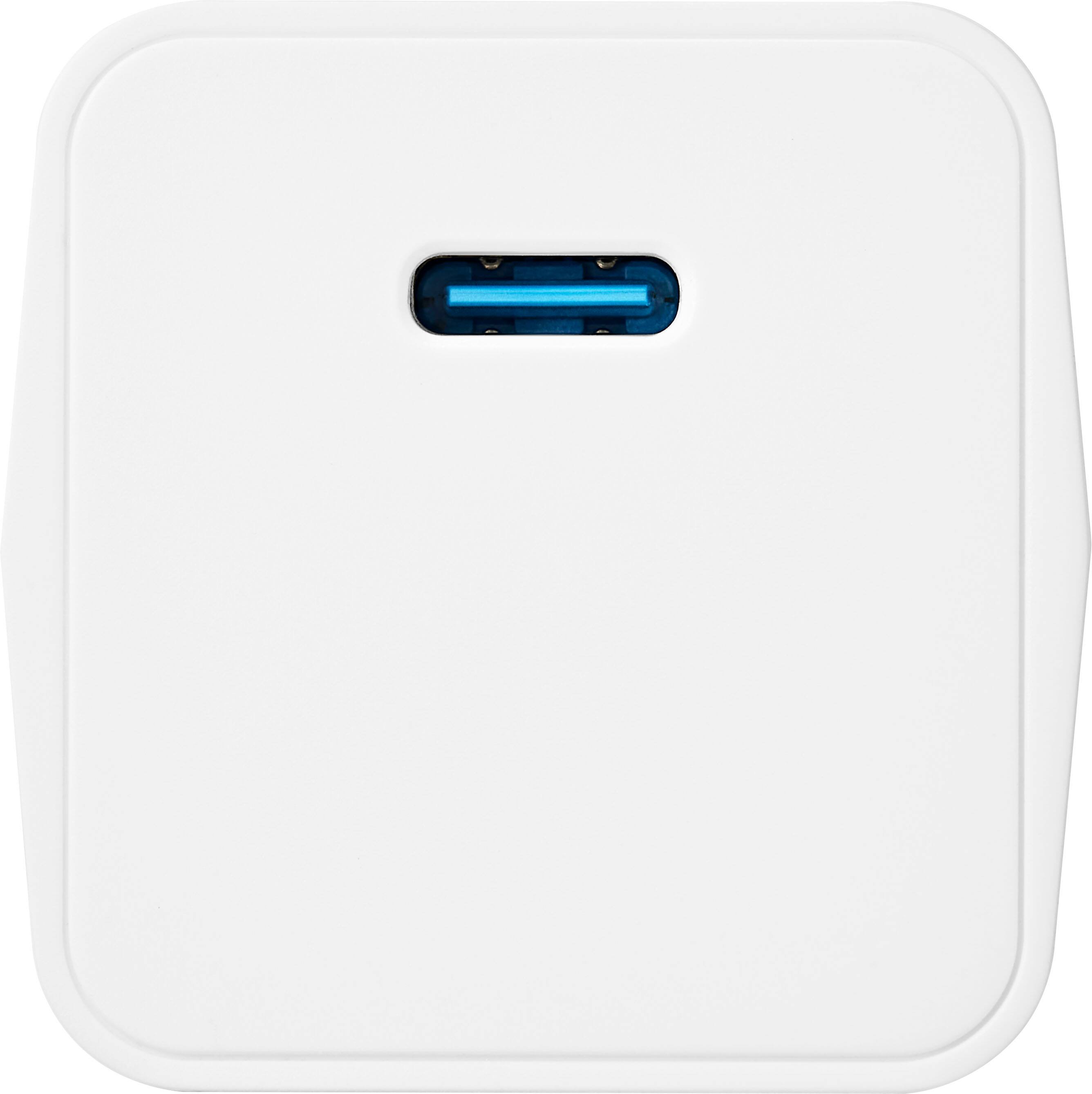 Alt View 12. Insignia™ - 30W USB-C Foldable Wall Charger for iPhone 15/14/13/12 Series, Samsung Smartphones, iPad, MacBook Air, Tablets and More - White.