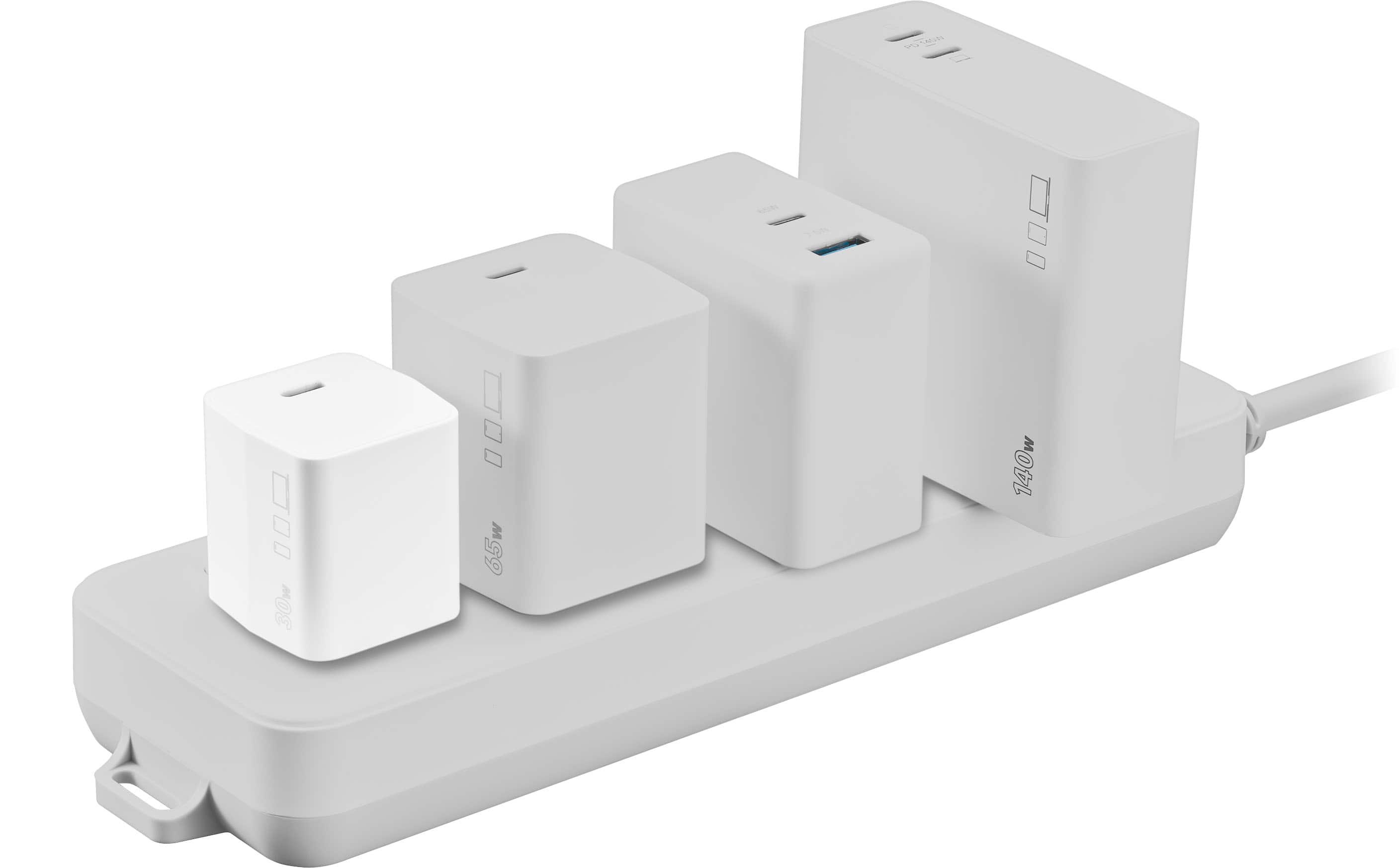Alt View 16. Insignia™ - 30W USB-C Foldable Wall Charger for iPhone 15/14/13/12 Series, Samsung Smartphones, iPad, MacBook Air, Tablets and More - White.
