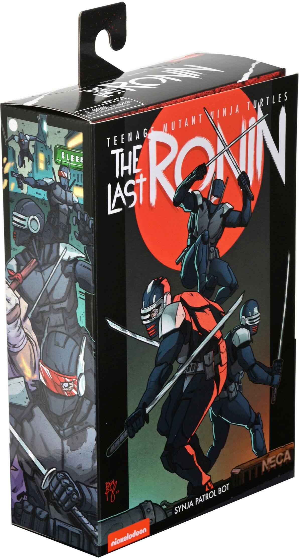 Alt View 13. NECA - Teenage Mutant Ninja Turtles 7" The Last Ronin - Synja Patrol Bot.