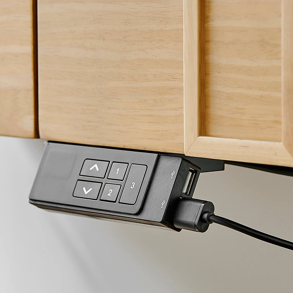 Best Buy Koble Daneé 48" Height Adjustable Desk Oak KBDK008003