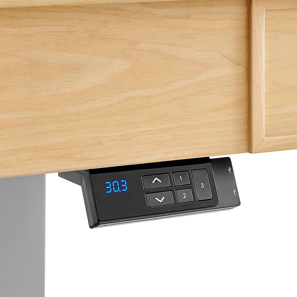 Best Buy Koble Daneé 48" Height Adjustable Desk Oak KBDK008003