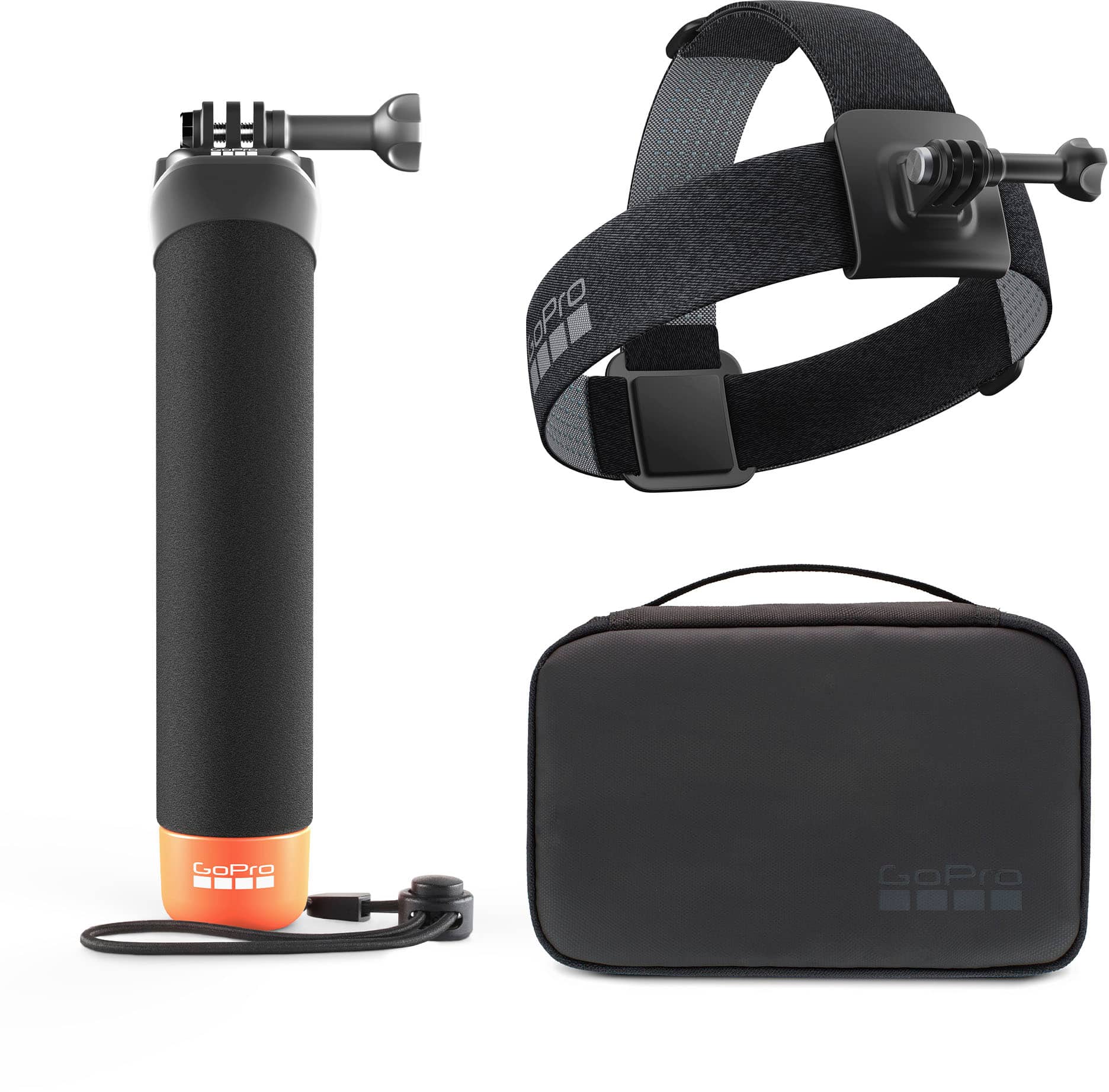 Alt View 11. GoPro - Adventure Kit - Black.