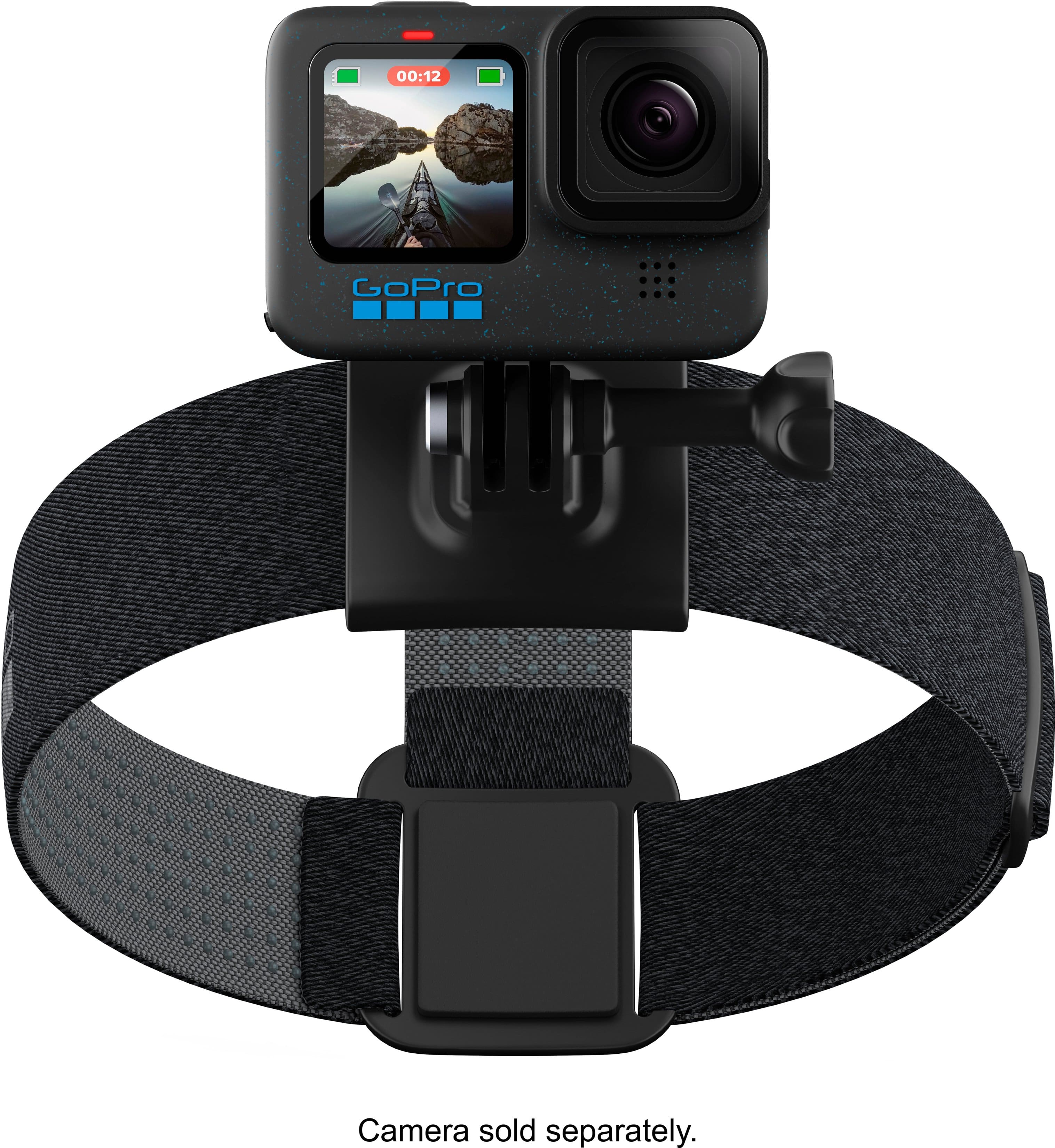 Alt View 14. GoPro - Head Strap 2.0 - Black.