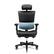 Front. Mavix - M9 Wide Seat M-Foam Gaming Chair with Headrest - Black/Glacier.