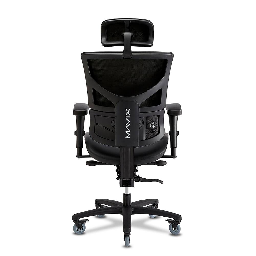 Best Buy: Mavix M9 Wide Seat M-Foam Gaming Chair With Headrest Black ...