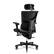 Alt View 12. Mavix - M9 Wide Seat M-Foam Gaming Chair with Headrest - Black/Glacier.
