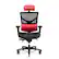 Front. Mavix - M7 Wide Seat Gaming Chair with Headrest - White/Black.
