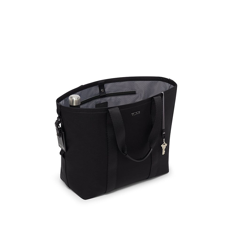 Left View: TUMI - Alpha Bravo Essential Tote - Black