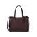 Front. TUMI - Voyageur Valetta Large Tote - Deep Plum.