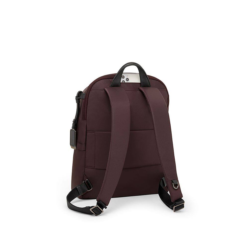 Alt View 11. TUMI - Voyageur Halsey Backpack - Deep Plum.