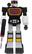 Angle. Super7 - Super Cyborg 11 in Plastic Transformers Action Figure - Soundwave Soundblaster.