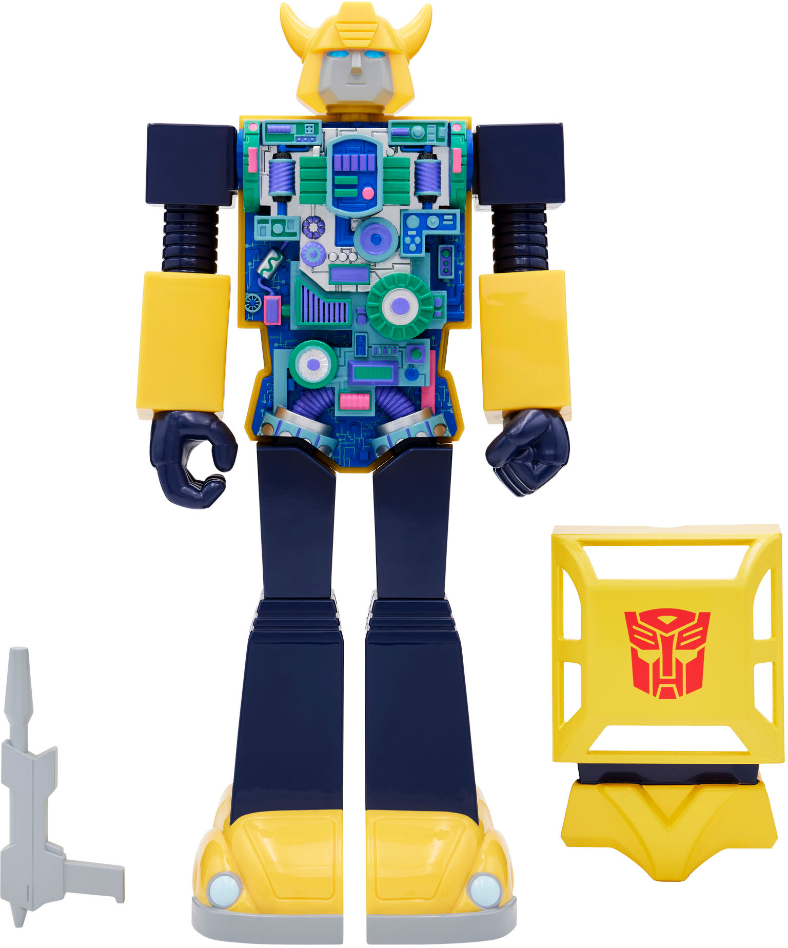 Super7 Super Cyborg 11 in Plastic Transformers Action Figure