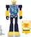 Front. Super7 - Super Cyborg 11 in Plastic Transformers Action Figure - Bumblebee G1 Full Color.
