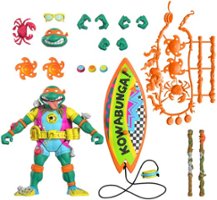 Super7 - ULTIMATES! 7 in Plastic Teenage Mutant Ninja Turtles Action Figure - Sewer Surfer Mike - Front_Zoom