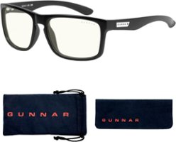 GUNNAR Blue Light Gaming & Computer Glasses - Intercept - Onyx - Front_Zoom