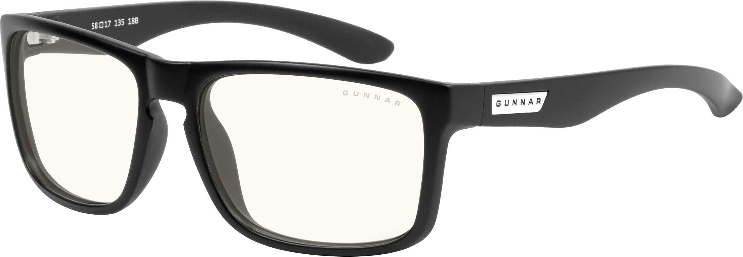Alt View 11. GUNNAR - Blue Light Gaming & Computer Glasses - Intercept - Onyx.
